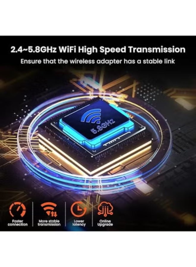 محول لاسلكي 2 في 1 لـ CarPlay و Android Auto – يحول الوصل السلكي إلى لاسلكي، مزدوج القنوات، متوافق مع الآيفون والأندرويد - Image 3