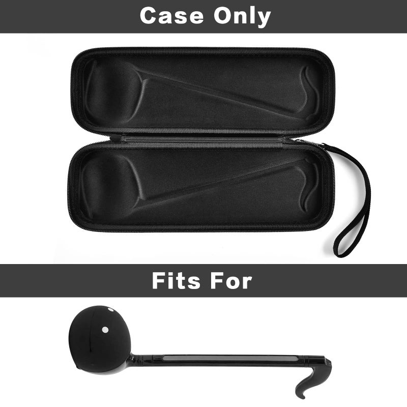casmilee Case Compatible with Otamatone [English Edition] Japanese Electronic Musical Instrument Portable Synthesizer, Instrumental Music Toy Storage Holder for Otamatone Regular Size (Box Only) (Black) - Image 2
