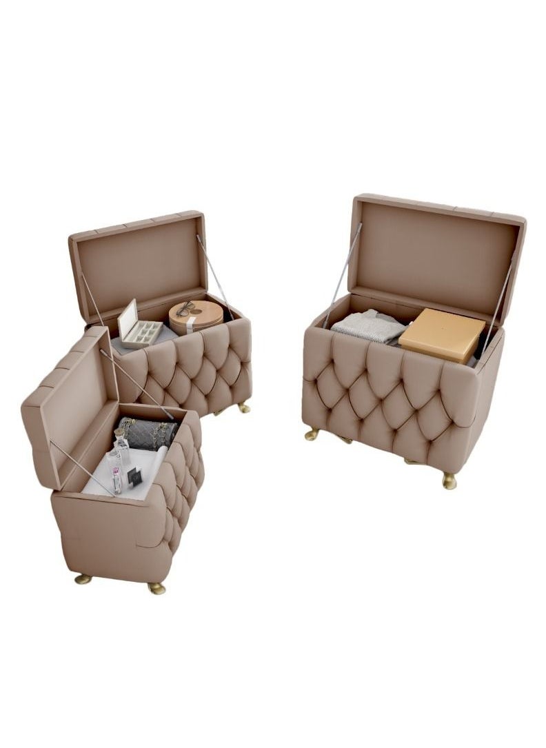 ZAHRAT ALFKHAMAH - 3 seater ottoman sofa set with storage box - Image 1
