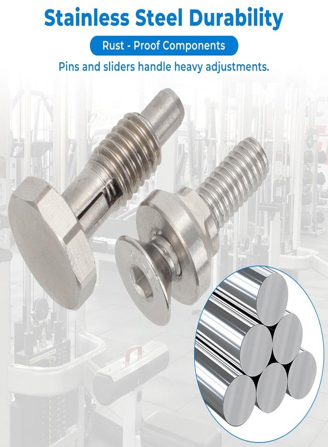 MOTOQUEEN For REP X PEPIN Dumbbell Upgrade Kit Enhanced Spring Pins And Weight Adjustment Sliders - Image 5