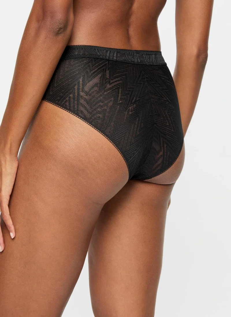 KBX Ann Summers Tessa High-Rise Brazilian Black