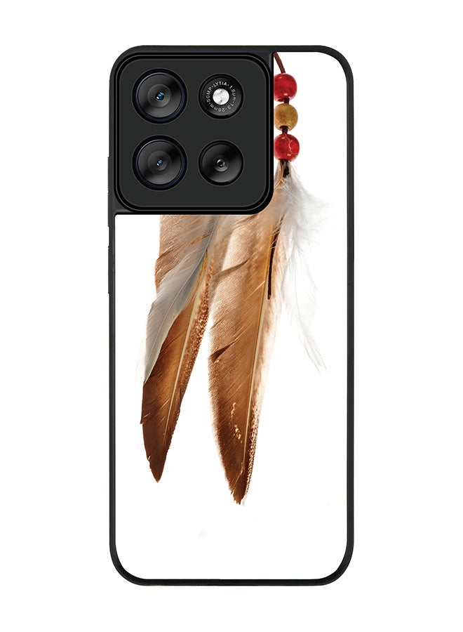 Stylizedd For Motorola Moto G56 Case,Slim fit Camera Protection, Shockproof Thin Phone cover  - Chief Longfeathers - Image 1