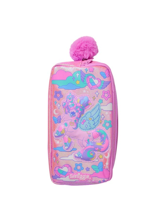 Smiggle Cartoon Kids Pencil Case, Large Capacity - Image 1
