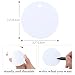 G2PLUS 100PCS White Gift Tags with String22 Round Paper Tag Blank Hang Tag Circle Tags with Holes for Craft Projects Xmas Gift DIY Wedding Favor Bag - Image 4