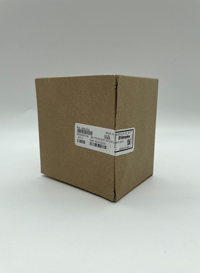 SIMPLEX 4906-9204 - V/O Addressable Multi-Candela Ceiling MT (White) - Image 3