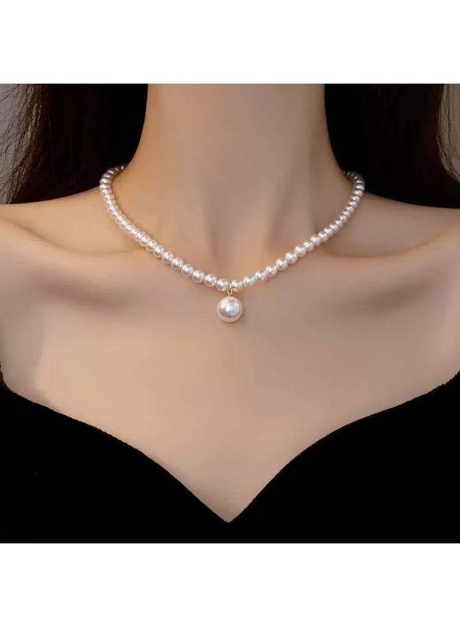 NIBEMINENT Fashion Original Design Imitation Pearl Necklace