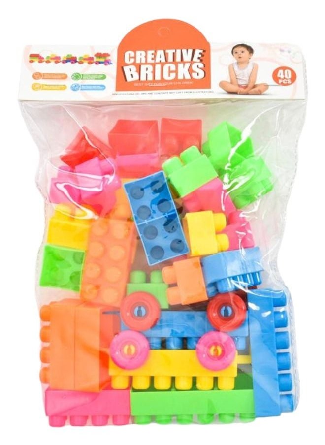 Rally Kids Blocks Creative Bricks Building Blocks Educational Toy Playset 