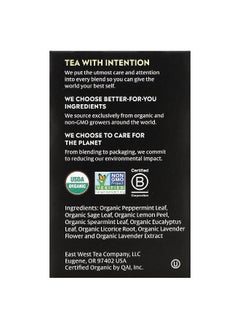 Choice Organic Teas Choice Organic Teas, Herbal Tea, Mint Sage, Caffeine Free, 16 Tea Bags, 1.02 oz (29 g)  - Image 2