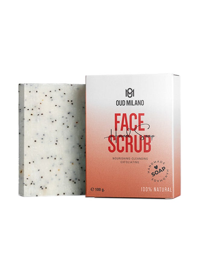 OUD MILANO Face Scrub Soap - 100Gm 
