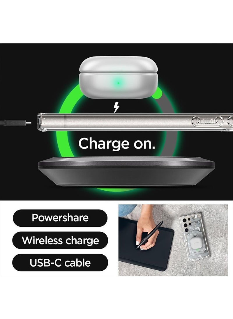 Spigen - Ultra Hybrid Samsung Galaxy S24 ULTRA Case Cover - Zero One White - Image 1