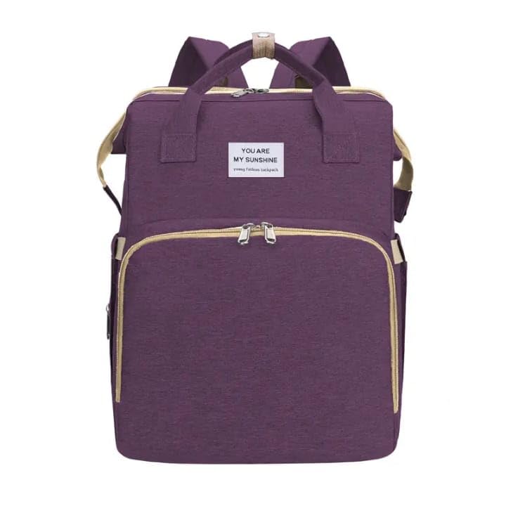 Bag Backpack Large Capacity Diaper with Waterproof Baby Bed, Diaper Changing Station & Travel Maternity Handbag - Ideal Baby Care Organizer for Parents on the Go