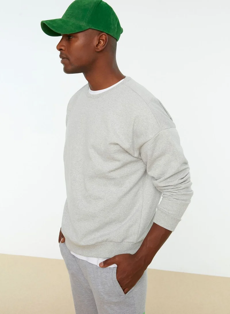 trendyol Slogan Sweatshirt