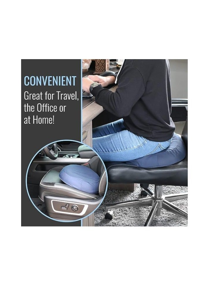 Generic office chair cushions car seat cushion non-slip sciatica and back relief chair pad memory foam pillow for computer desk wheelchair driving  - Image 2