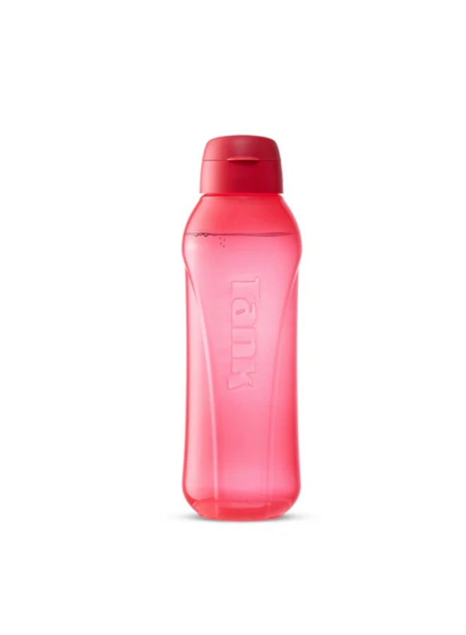 TANK Bottle Go, PP Plastic Leakproof 800ml, Light Red - Image 1