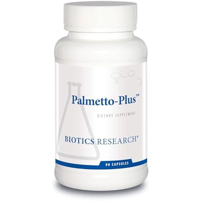 BIOTICS RESEARCH Palmetto-Plus™– Saw Palmetto Formula 500 mg, Extract & Berry 4:1 Extract, Men's Health Complex, Healthy Urination & Flow Formula, Lycopene, 90 Caps - Image 1