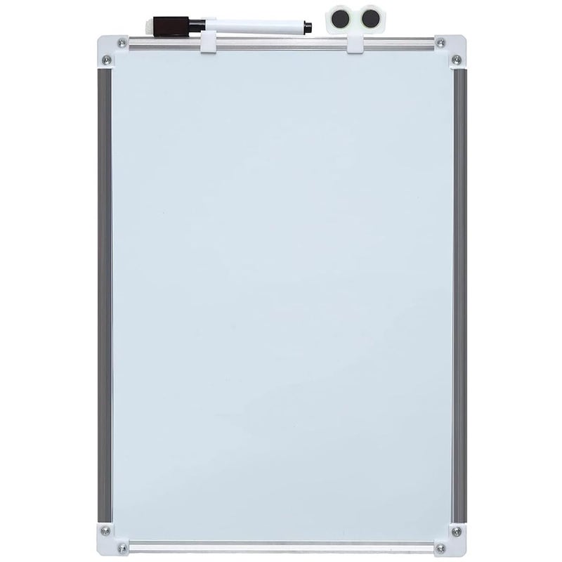 Whiteboard - Magnetic Dry Erase Board, With Marker & Eraser, 35 CM X 25 CM, Whiteboard For Office, School, Home & Classroom Use - Image 1
