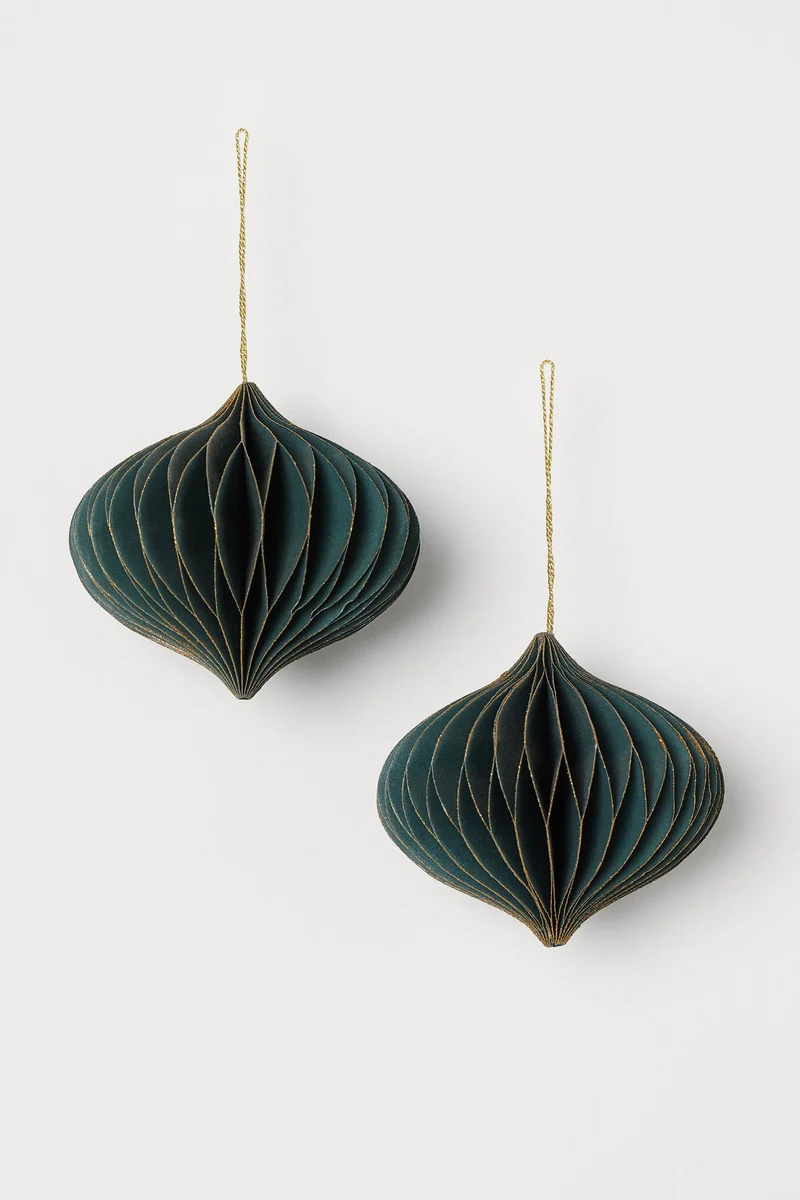 H&M 2-pack Christmas decorations