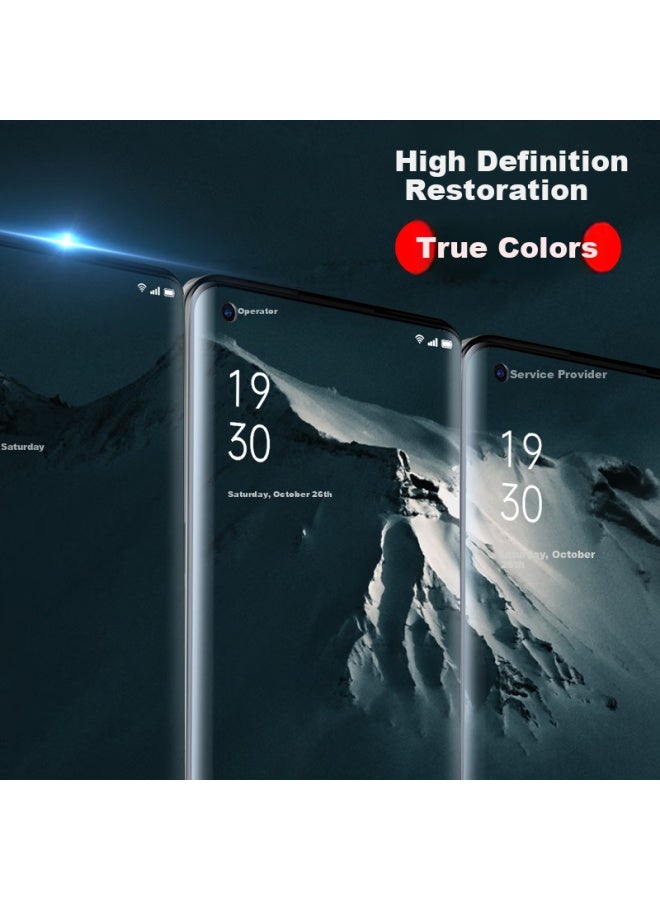 Iska Nano Full Screen 2 Pieces For Oppo Reno3pro/4pro Soft Film Mobile Film Hydrogel Film Full Screen Coverage Non-tempered Not Blocking Screen Protection Film Jm286 - Image 1