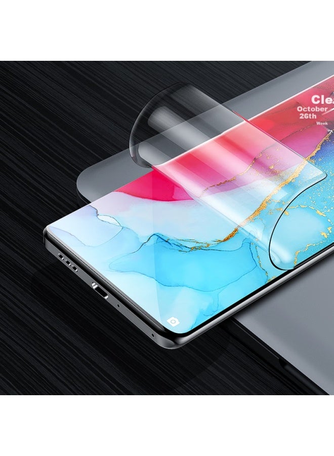 Iska Nano Full Screen 2 Pieces For Oppo Reno3pro/4pro Soft Film Mobile Film Hydrogel Film Full Screen Coverage Non-tempered Not Blocking Screen Protection Film Jm286 - Image 3