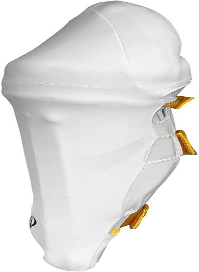 Rainox Cricket Batting Pads Covers, Leg Guards Clads, Batting Leg Guards Stretchable Outer Skin Cover Suitable for Men's & Youth Size (White) - Image 4