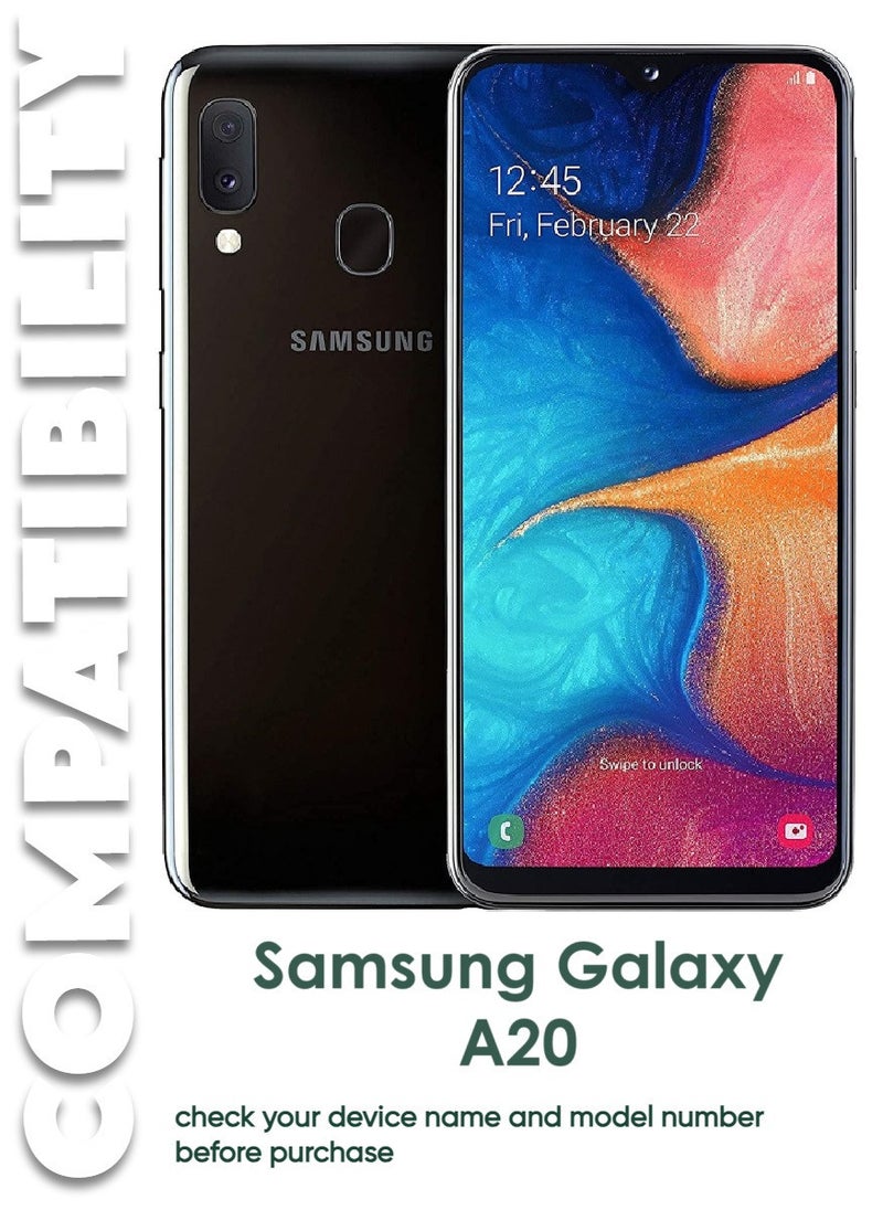 ACLIX 2 Pieces Antistatic ESD Dustproof Premium Quality High Definition Tempered Glass Screen Protector Designed For Samsung Galaxy A20 - Image 3