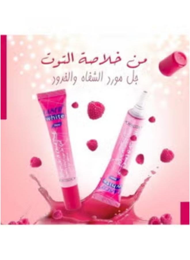 LASER WHITE Lip and Cheek Pink Gel with Berry Extract 15 ml  - Image 2