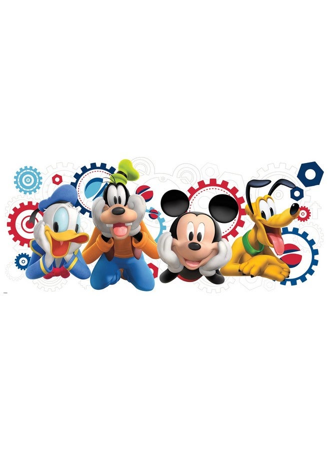 RoomMates Rmk2561Gm Mickey And Friends Mickey Mouse Clubhouse Capers Peel And Stick Giant Wall Decals - Image 3