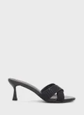 ELLA Diamante Strap Heeled Sandal
