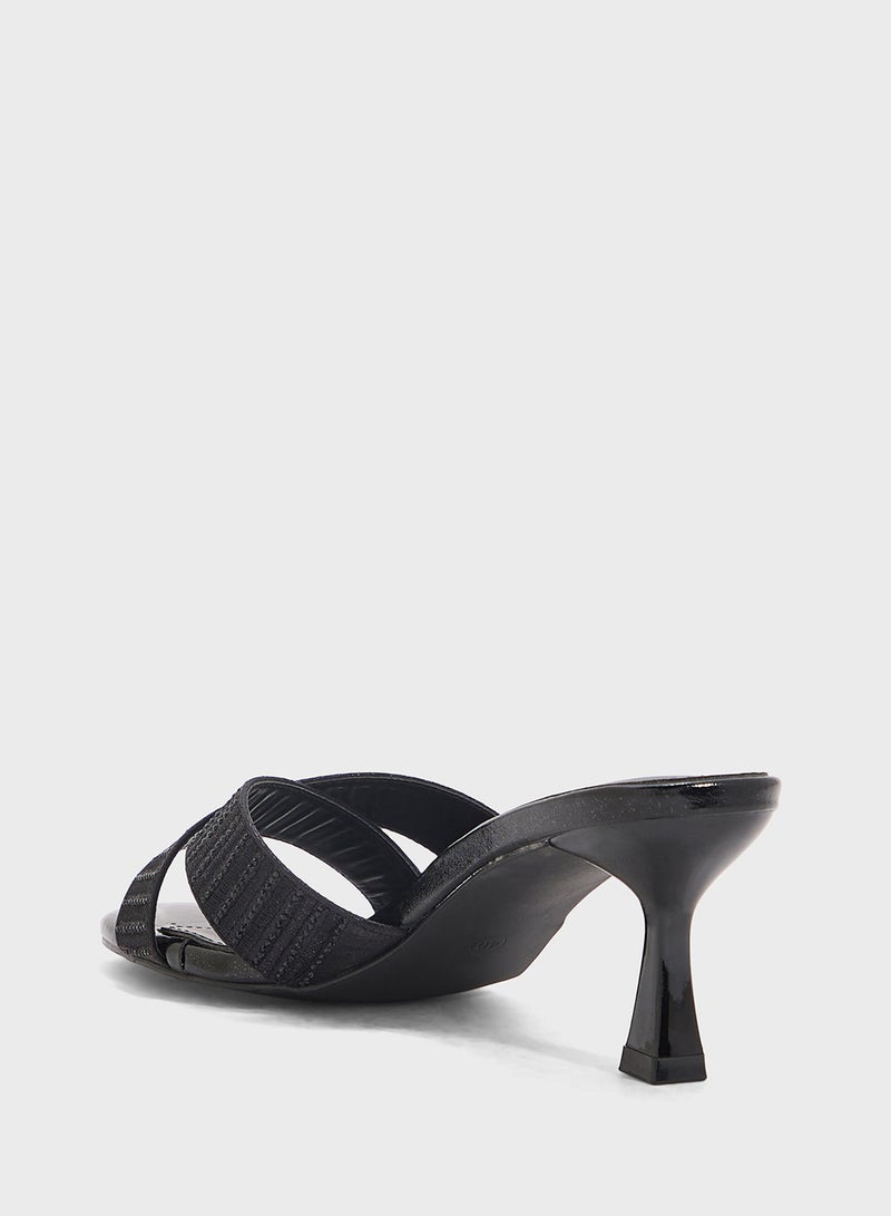ELLA Diamante Strap Heeled Sandal  - Image 3