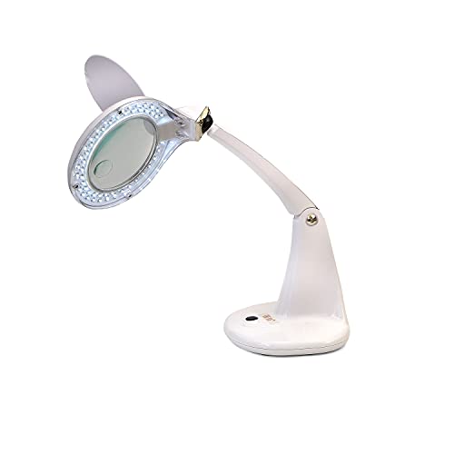 VAR TECH Plastic 8093 Led Magnifying Lamp, Industrial Grade,White - Image 3