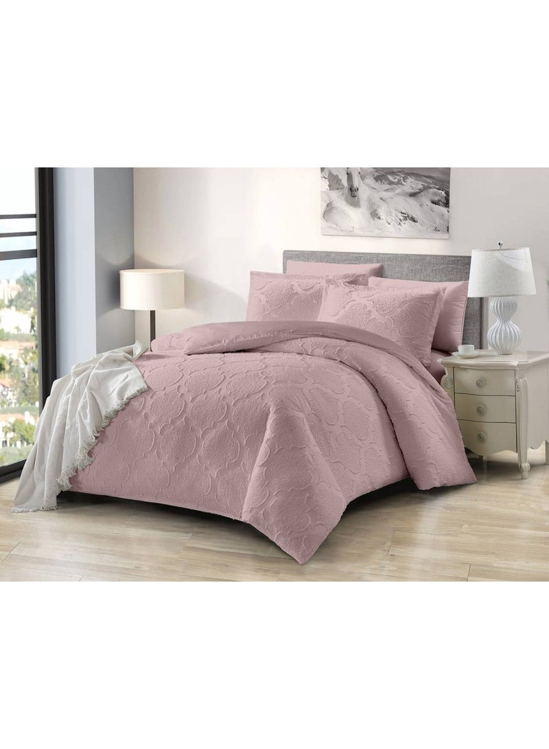 Sleek and Stylish 6-Piece Duvet Set Embroidered King Size covers Enhance  Your Bedroom Décor