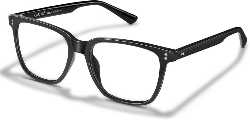 Blue Light Blocking Glasses - Square Eyeglasses Filter Blue Ray Computer Game Glasses CA5354 - Image 1