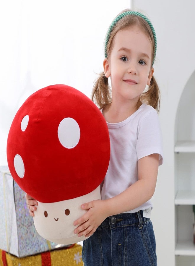 WeBingo Plush Mushroom Pillow, 12 Inch Cute Stuffed Mushroom, Plush Toy Room Decor Gift for Kids and Adults - Image 3