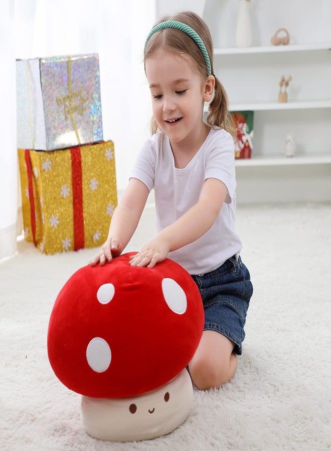 WeBingo Plush Mushroom Pillow, 12 Inch Cute Stuffed Mushroom, Plush Toy Room Decor Gift for Kids and Adults - Image 4