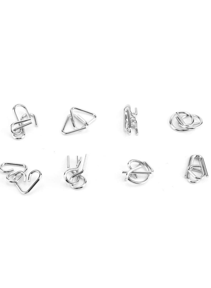 general 8-Piece Brain Teaser Puzzle Set - Image 5