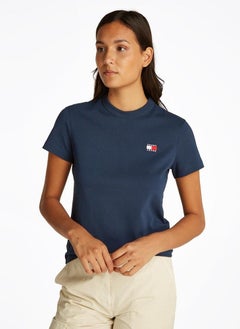 TOMMY JEANS Crew Neck Logo T-Shirt  - Image 1