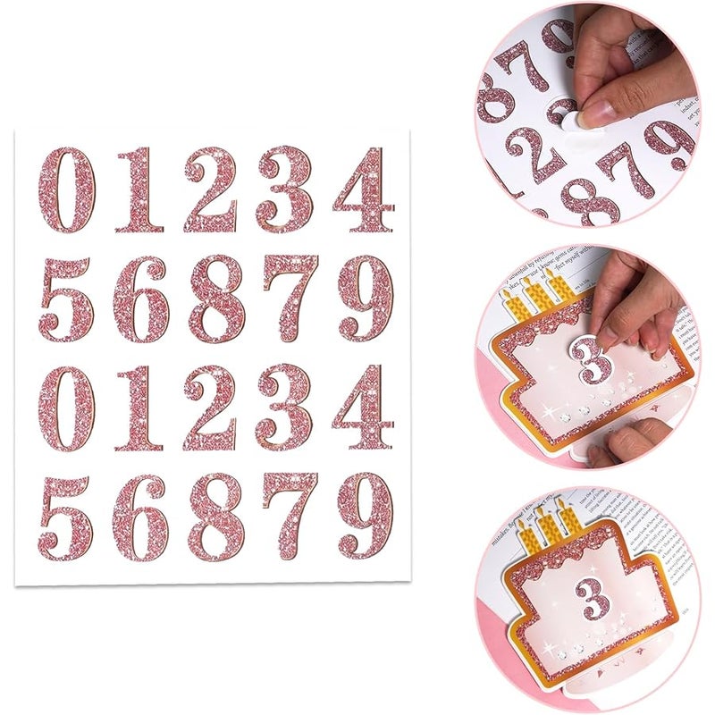 Hoyuwak Pink Rose Gold Birthday Money Gift Box for cash - DIY Pull-Out Cash Present with Age Stickers, Transparent Bags, Fun Surprise Gift for Family & Friends - Image 4