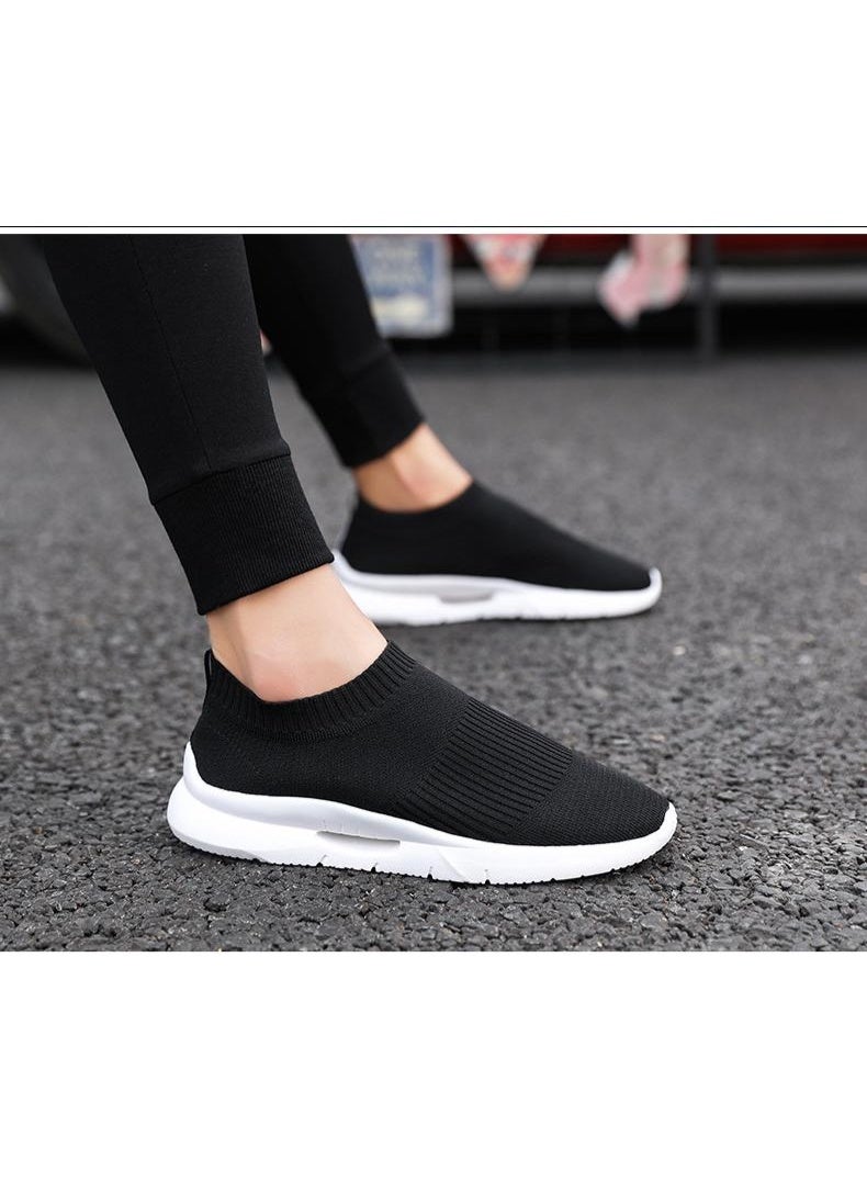 NIBEMINENT Men's Casual Sports Shoes Comfortable Breathable Lightweight Socks Shoe for women's Couples Fashionable Travel Shoes - Image 2