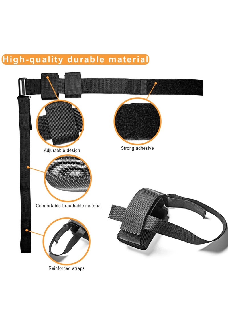 Generic - Dumbbell Foot Attachment, 2PCS Tibialis Trainer, Adjustable Ankle Weights, Leg Weights with Dumbbell Attachment for Hip Flexors, Shin Splint, Hamstring Curls, Leg Extensions - Image 1