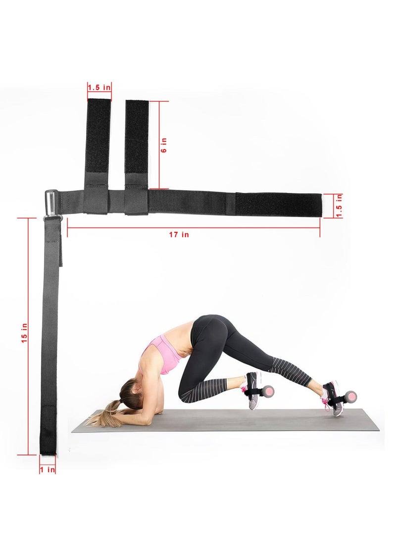 Generic - Dumbbell Foot Attachment, 2PCS Tibialis Trainer, Adjustable Ankle Weights, Leg Weights with Dumbbell Attachment for Hip Flexors, Shin Splint, Hamstring Curls, Leg Extensions - Image 1