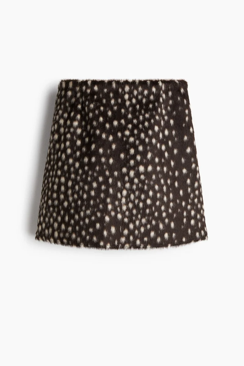 H&M Fuzzy skirt