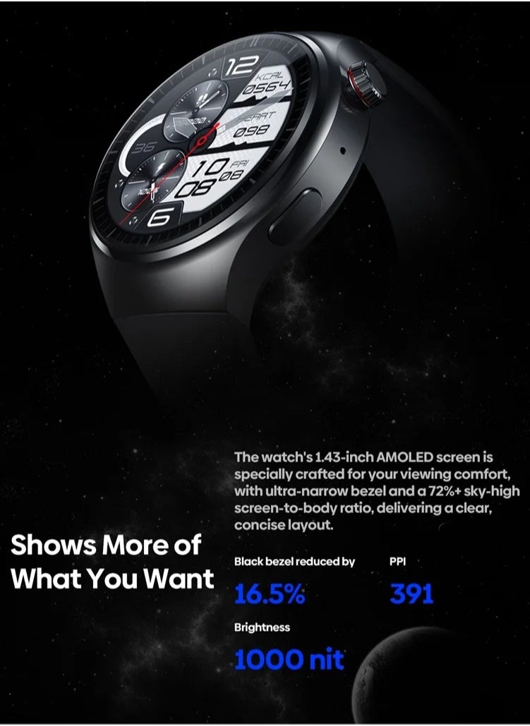 Zeblaze - Zeblaze Thor Ultra Android Smart Watch AMOLED Screen 4G Independent Network Built-in GPS 16GB Storage Google Play Android 8.1 - Image 1