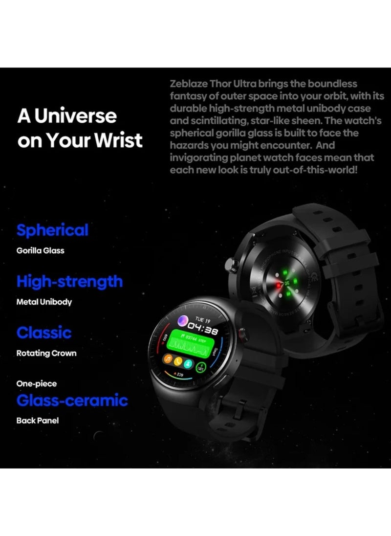 Zeblaze - Zeblaze Thor Ultra Android Smart Watch AMOLED Screen 4G Independent Network Built-in GPS 16GB Storage Google Play Android 8.1 - Image 1