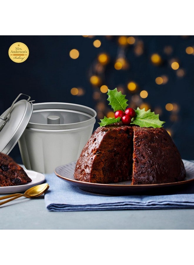 Mrs. Anderson's Baking Mrs. Anderson’s Baking Non-Stick Steamed Pudding Mold with Lid, 1.6-Liters - Image 4