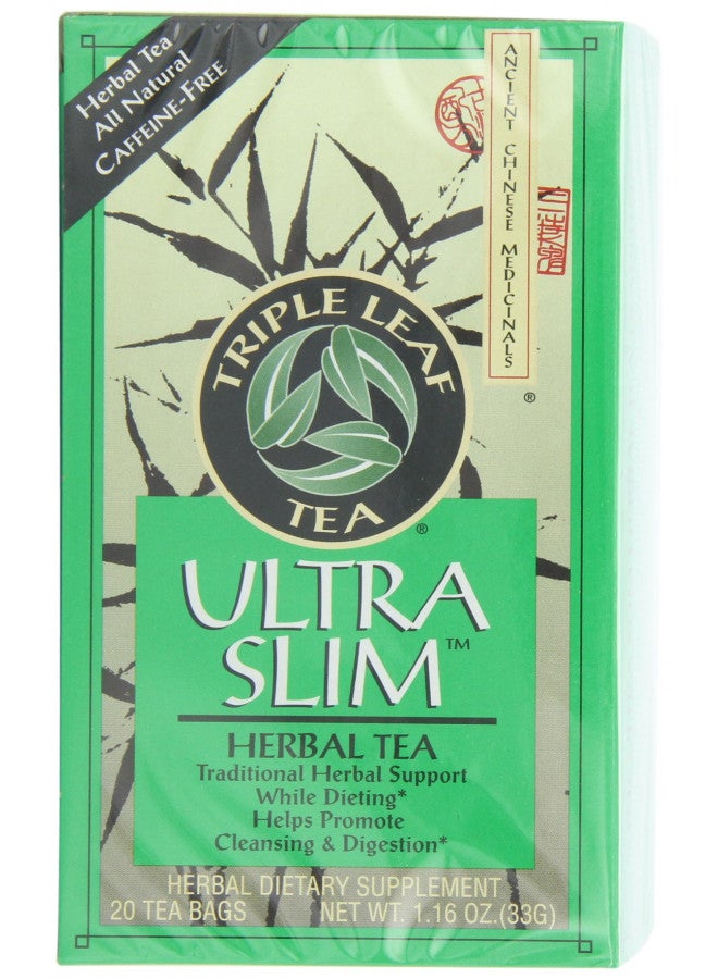 Triple Leaf Tea Triple Leaf Tea, Ultra Slim, 20 Tea Bags (Pack of 6)  - Image 3
