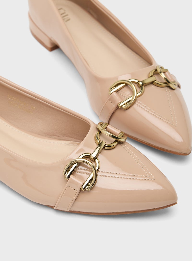 ELLA Pointed Ballerina Flat - Image 4