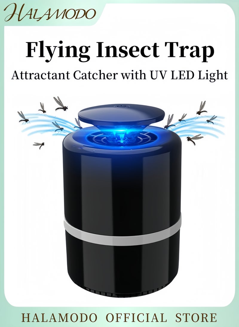 HALAMODO LED USB Powered Mosquito Killer Lamp Black/Grey 19.9x13.3x9.2centimeter - Image 1