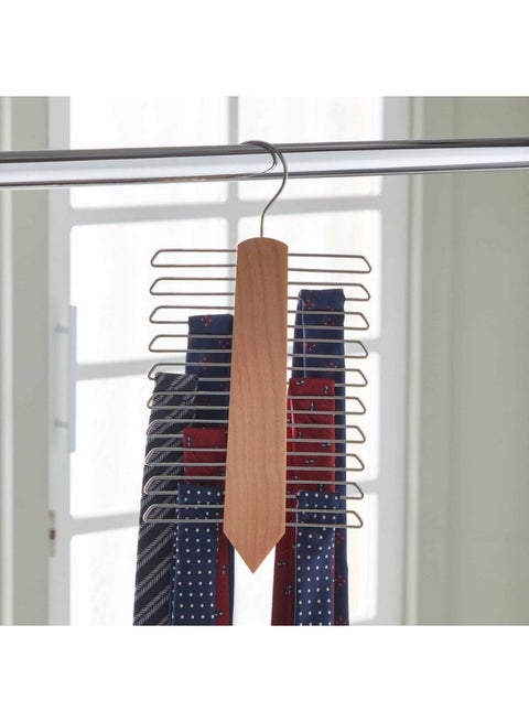 Wooden Tie Hanger Organizer for Closets