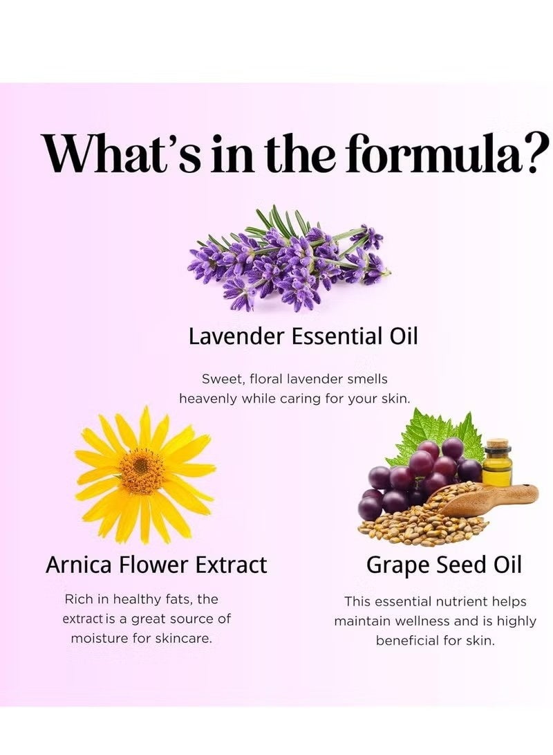 وودسليب زيت تدليك زيت اللافندر لعلاج التدليك, زيوت التدليك لليلة التاريخ, زيت التدليك لألم العضلات, زيت الجسم الاسترخاء غوا شا, زيت اللافندر الطبيعي للشعر الجلدي, زيت الشعر العطر للنساء الرجال - Image 2