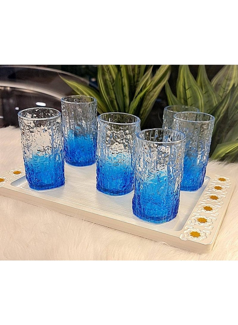 شوب حجري زجاج 6 قطع - Image 2